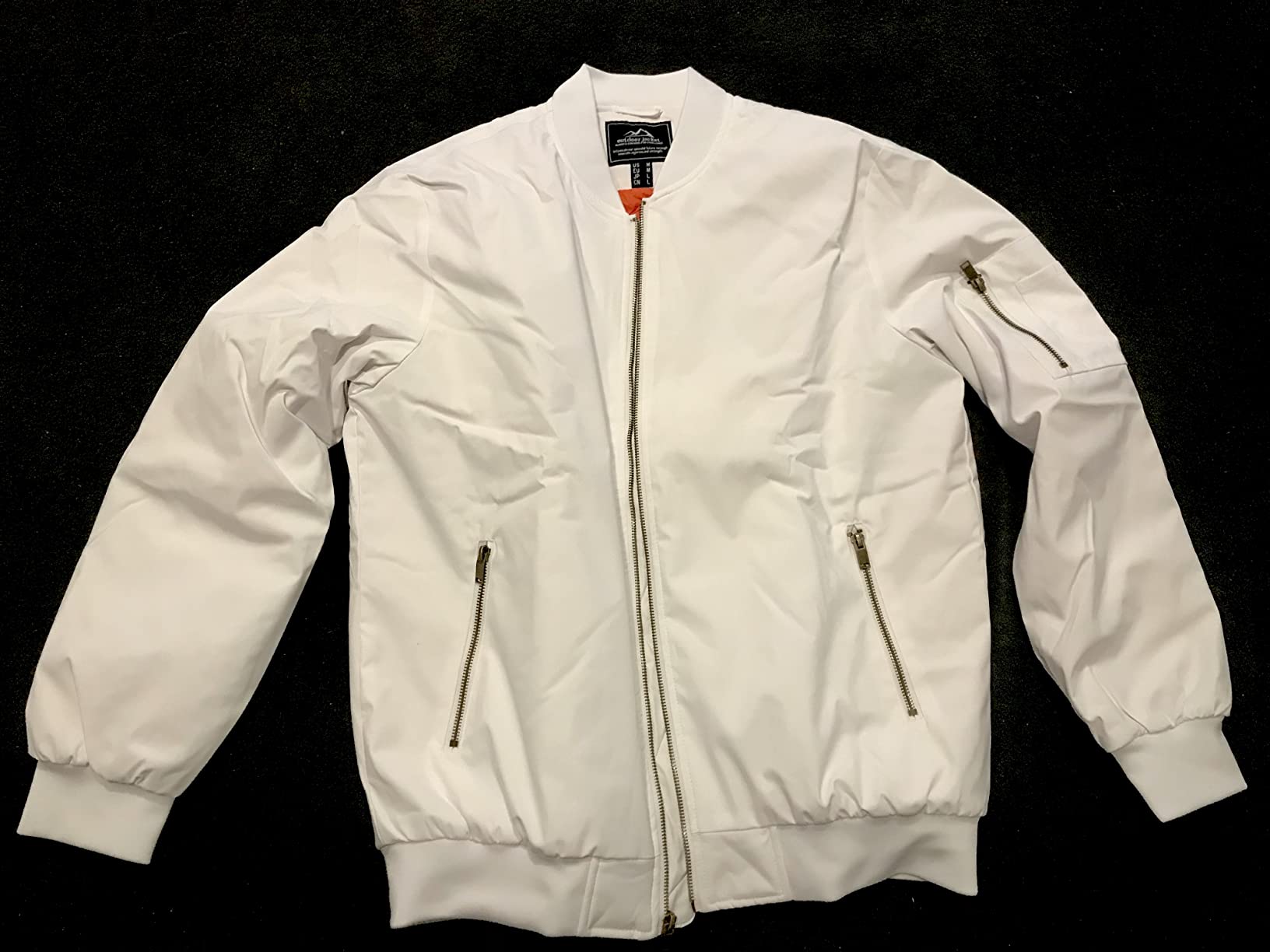 KEFITEVD Men's Bomber Jackets Winter Windbreaker Warm Full Zip Casual Coats customer photo 1