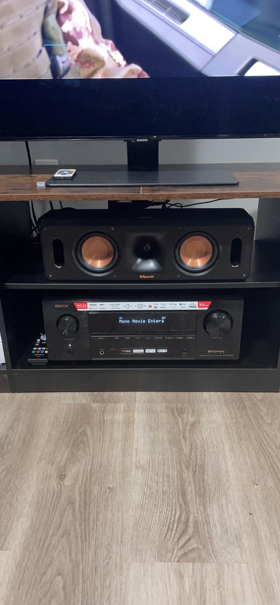 Denon AVR-X3800H 9.4-Ch 8K UHD AVR Home Theater Stereo Receiver, 105W X 9 | Built-in Bluetooth Wi-Fi & HEOS Multi-Room Streaming Dolby Atmos DTS:X IMAX Enhanced & Auro 3D, Dolby Vision, HDMI 2.1 customer photo 2