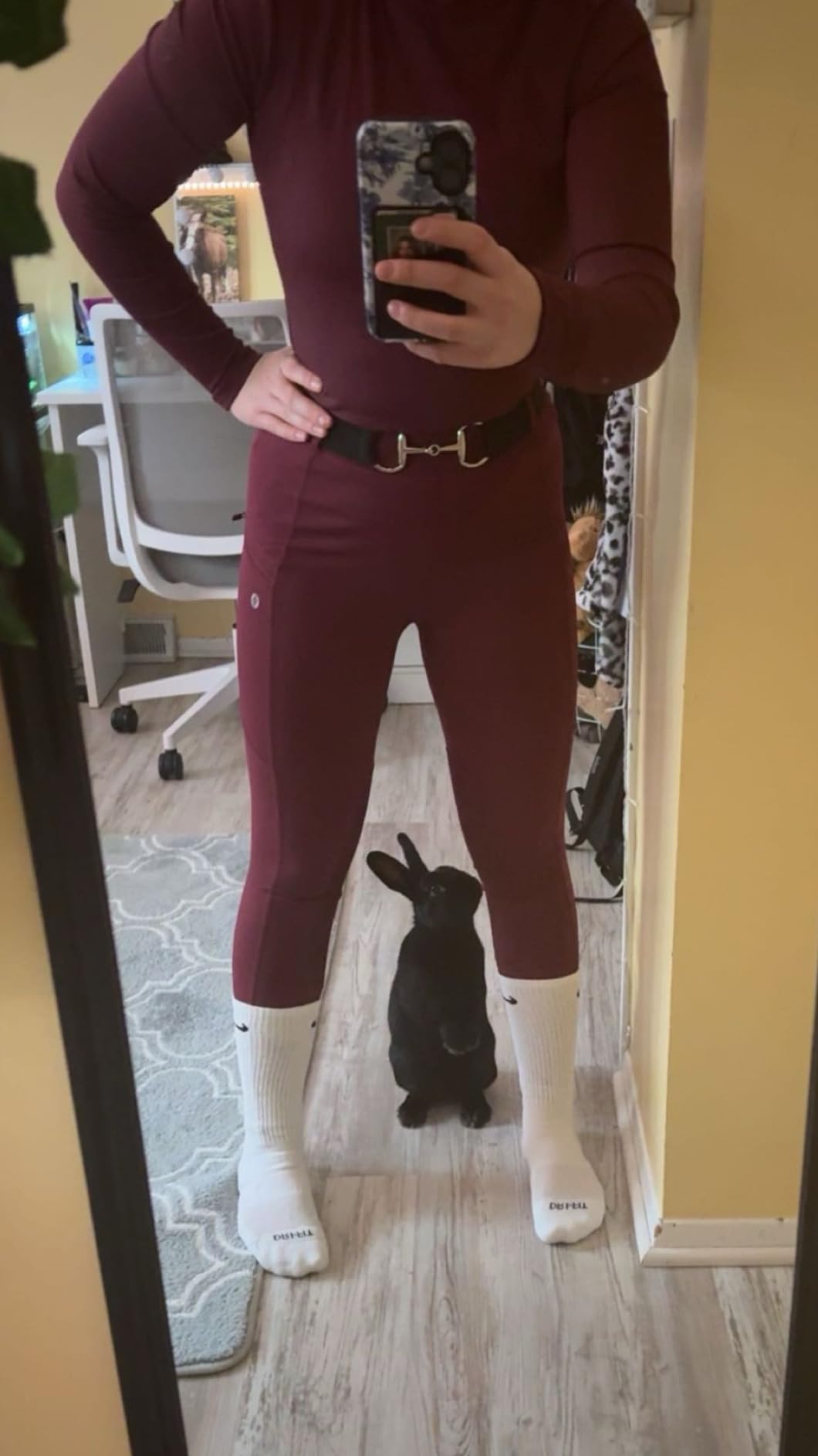 SANTINY Knee-Patch Horse Riding Pants customer photo 1