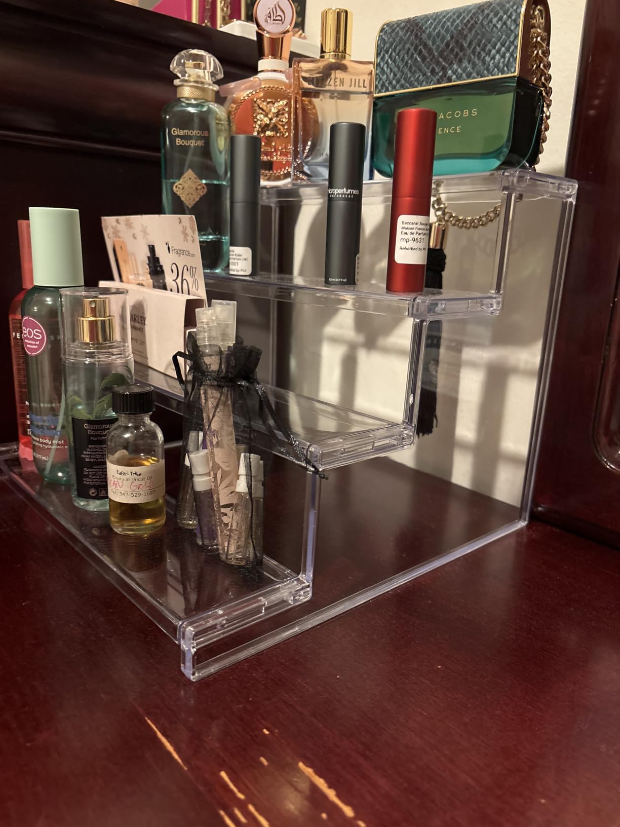 Lifewit Perfume Organizer, Cologne Stand Tool-Free Assembly, 9