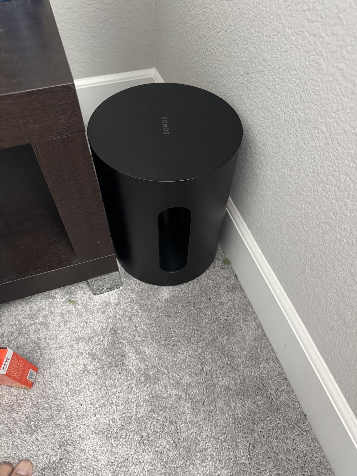 Sonos Sub Mini - Black - Compact Wireless Subwoofer | Dual 6