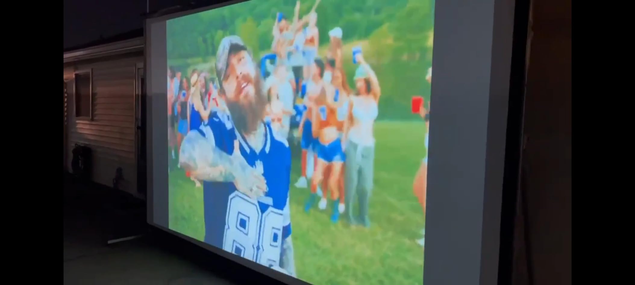 Optoma UHD38x Bright, True 4K UHD Gaming Projector | 4000 Lumens | 4.2ms Response Time at 1080p with Enhanced Gaming Mode | Lowest Input Lag on 4K Projector | 240Hz Refresh Rate | HDR10 & HLG, White customer photo 2
