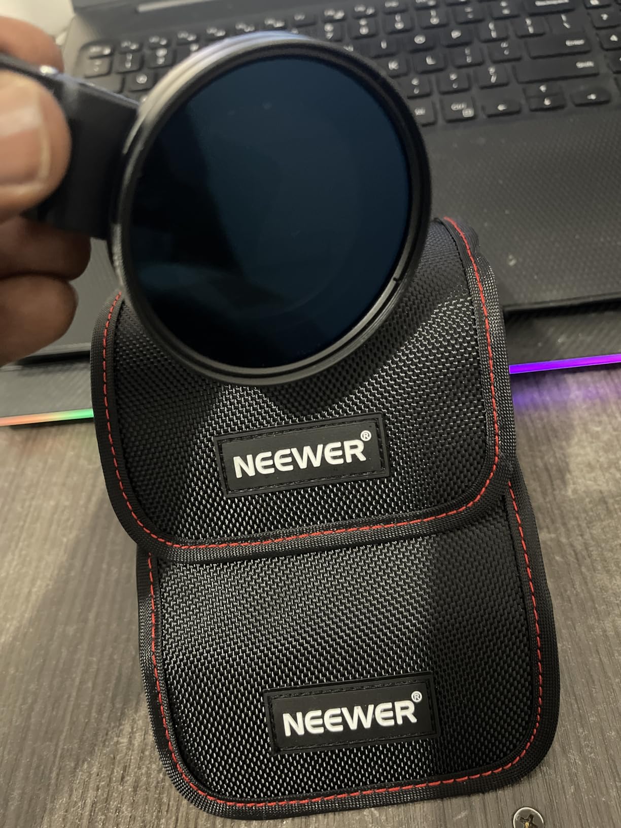 NEEWER 52mm ND CPL Star 4 Graduated Color Filter Set with Phone Lens Clamp customer photo 2