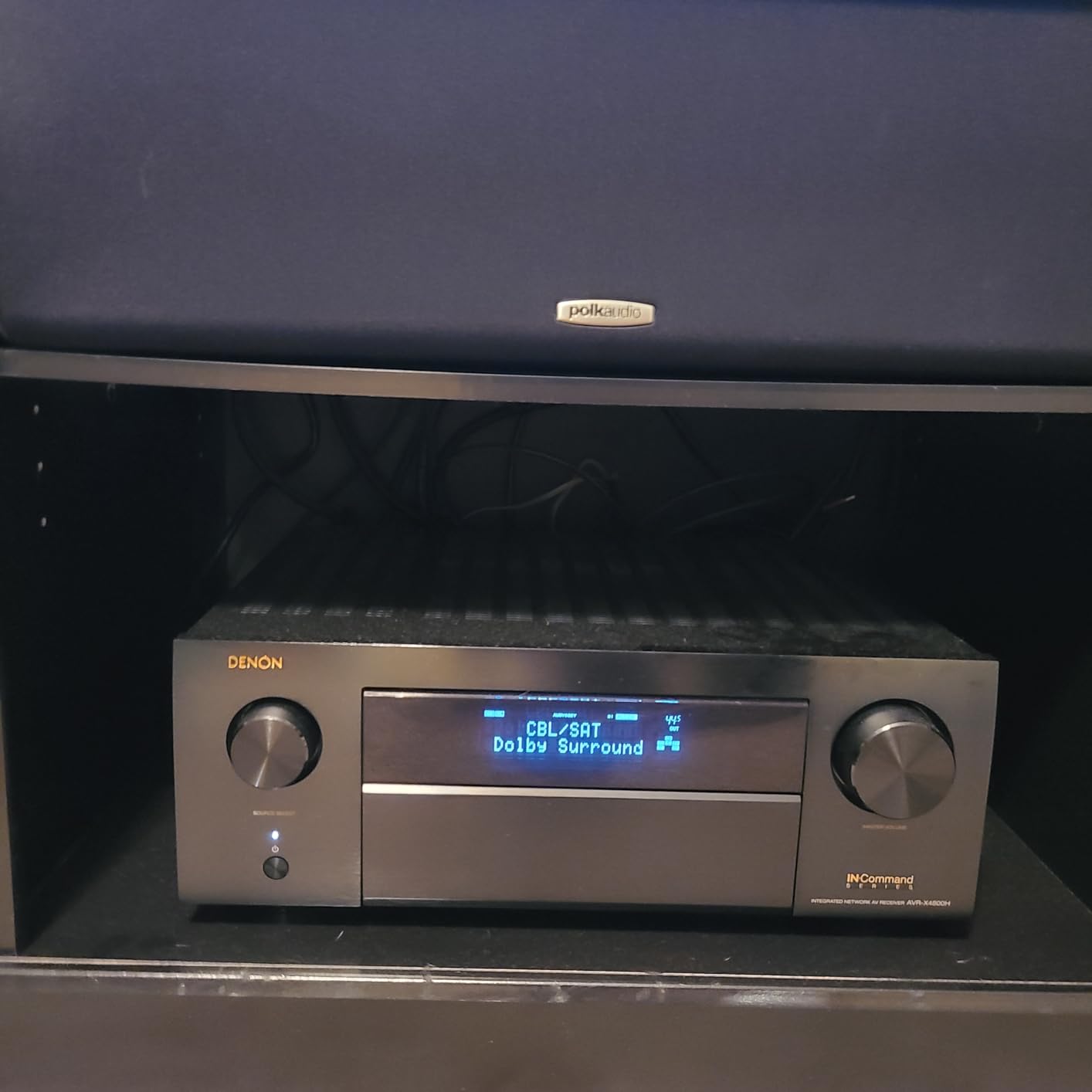 Denon AVR-X4800H 9.4 Ch Home Theater AV Receiver, 8K UHD, 125W x 9 customer photo 2