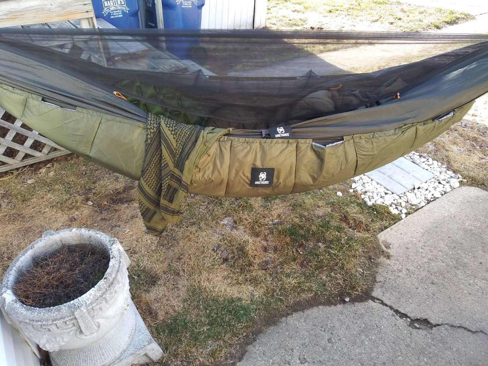 OneTigris KOMPOUND Camping Hammock with Net & Inner Thermal Layer customer photo 1