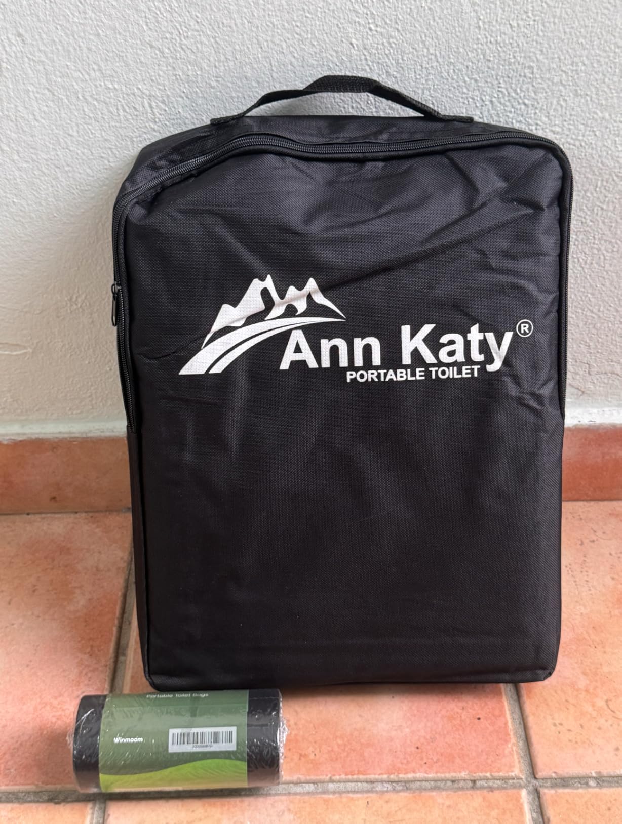 Ann Katy Upgrade XL Portable Toilet for Adults, Extra Large Camping Toilets | Lightweight&Compact Potty with Lid for Adults and Kids,Portable Camping Toilets for Hiking,Beach,Boat,RV and Truck customer photo 1