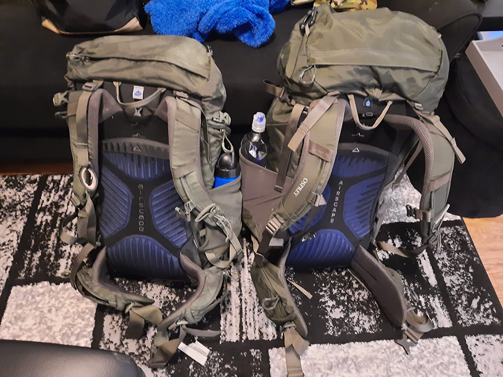 Osprey Kestrel 58L Men's Backpacking Backpack, Black L-XL customer photo 2