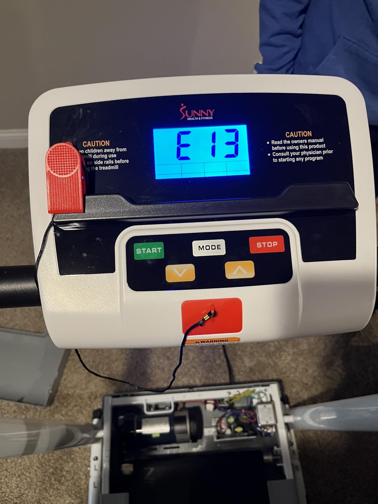Sunny Health & Fitness Treadpad Slim Walking Pad Treadmill with Handlebars customer photo 1