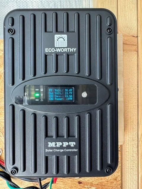 ECO-Worthy 1.6KWH Complete Solar Panel Kit 400W 12V for RV Off Grid customer photo 2