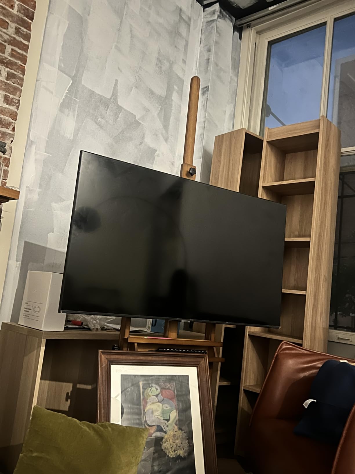 UL Listed Fixed TV Wall Mount for 37-86 Inch Screens, Low Profile TV Mount Fits 16