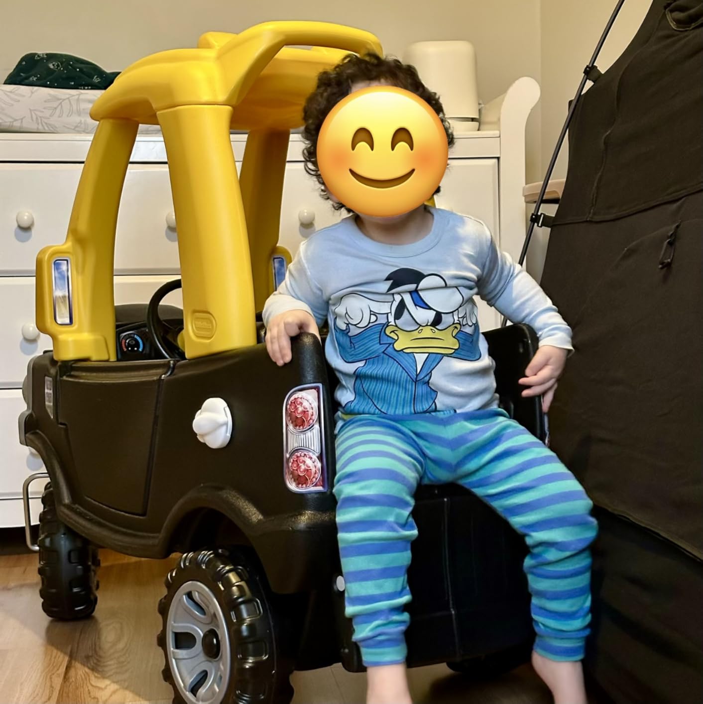 Little Tikes Cozy Truck Ride-On - Black customer photo 2