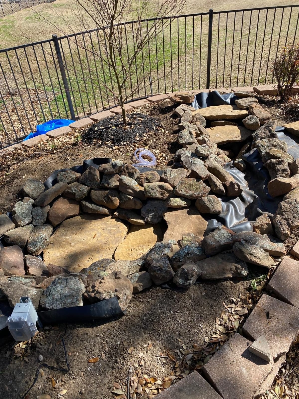 Aquascape PRO Grade 45 MIL EPDM Fish-Safe Pond Liner, 5 x 15 feet, 75 sq ft, Black customer photo 2