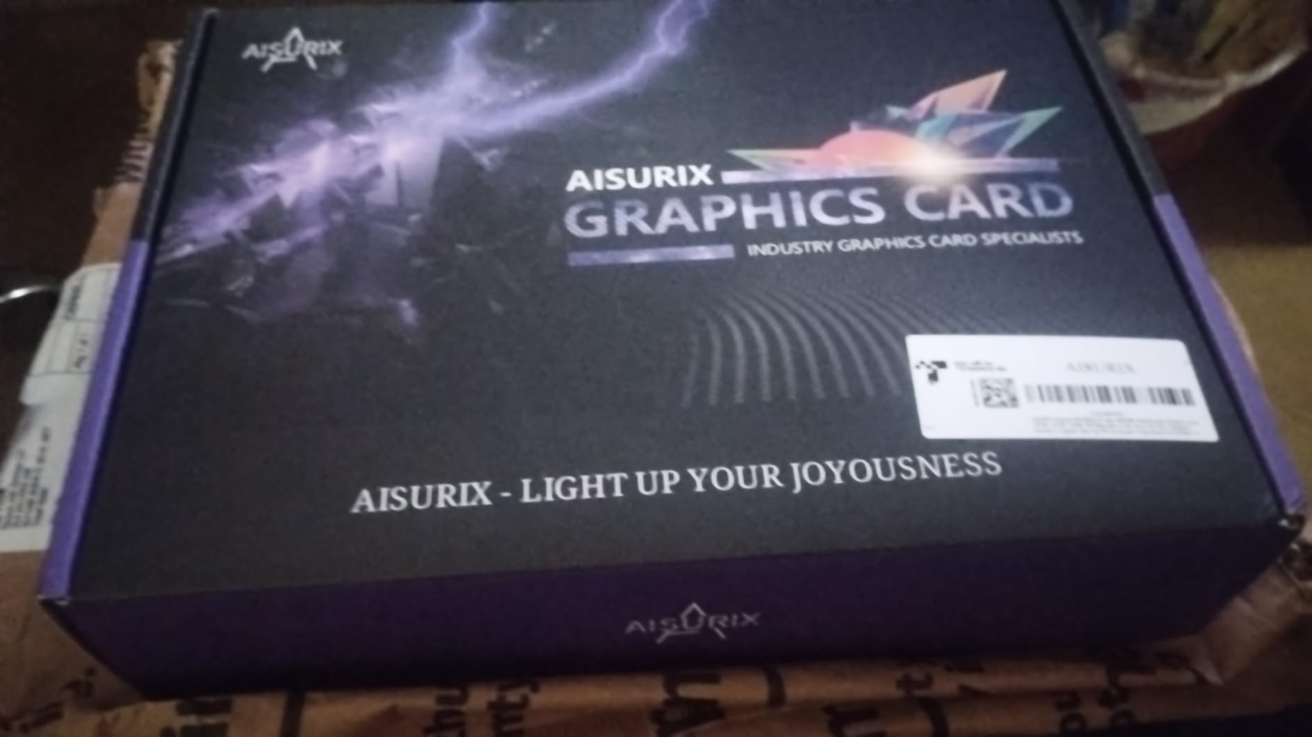 AISURIX RX 5500 XT 8gb GDDR6 Graphics Card,128 Bit, 3XDP, HDMI, PCI Express 4.0X8, 8pin with Fan Intelligent System,Gaming PC Computer Video Cards with 3X DisplayPort +1X HDMI (Style 1) customer photo 2
