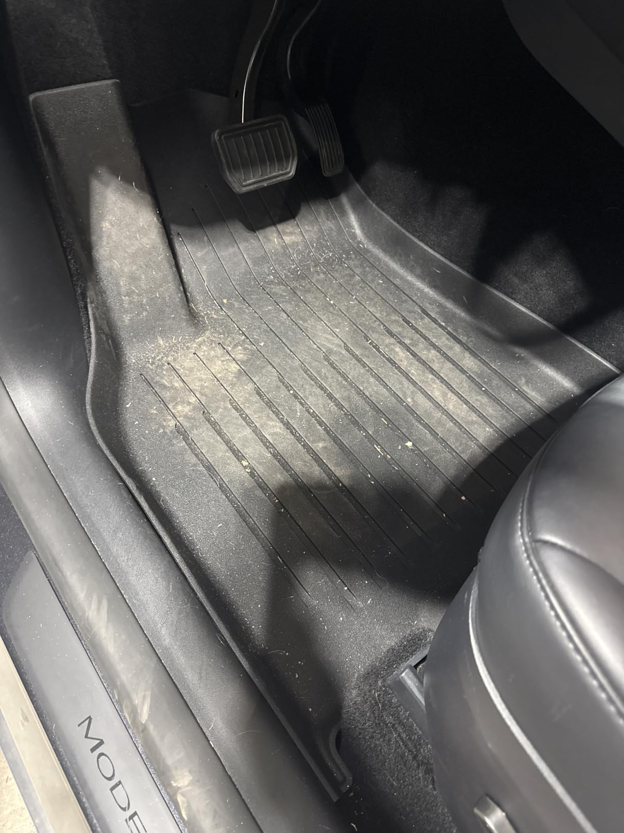 SUPER LINER Tesla Model 3 Floor Mats 2025 2026 2024 All-Weather 8-Pcs Set | Custom Fit, TPE Material, Pet & Child-Friendly | Cargo Liner Rear Cargo Tray Trunk&Interior Accessories customer photo 2