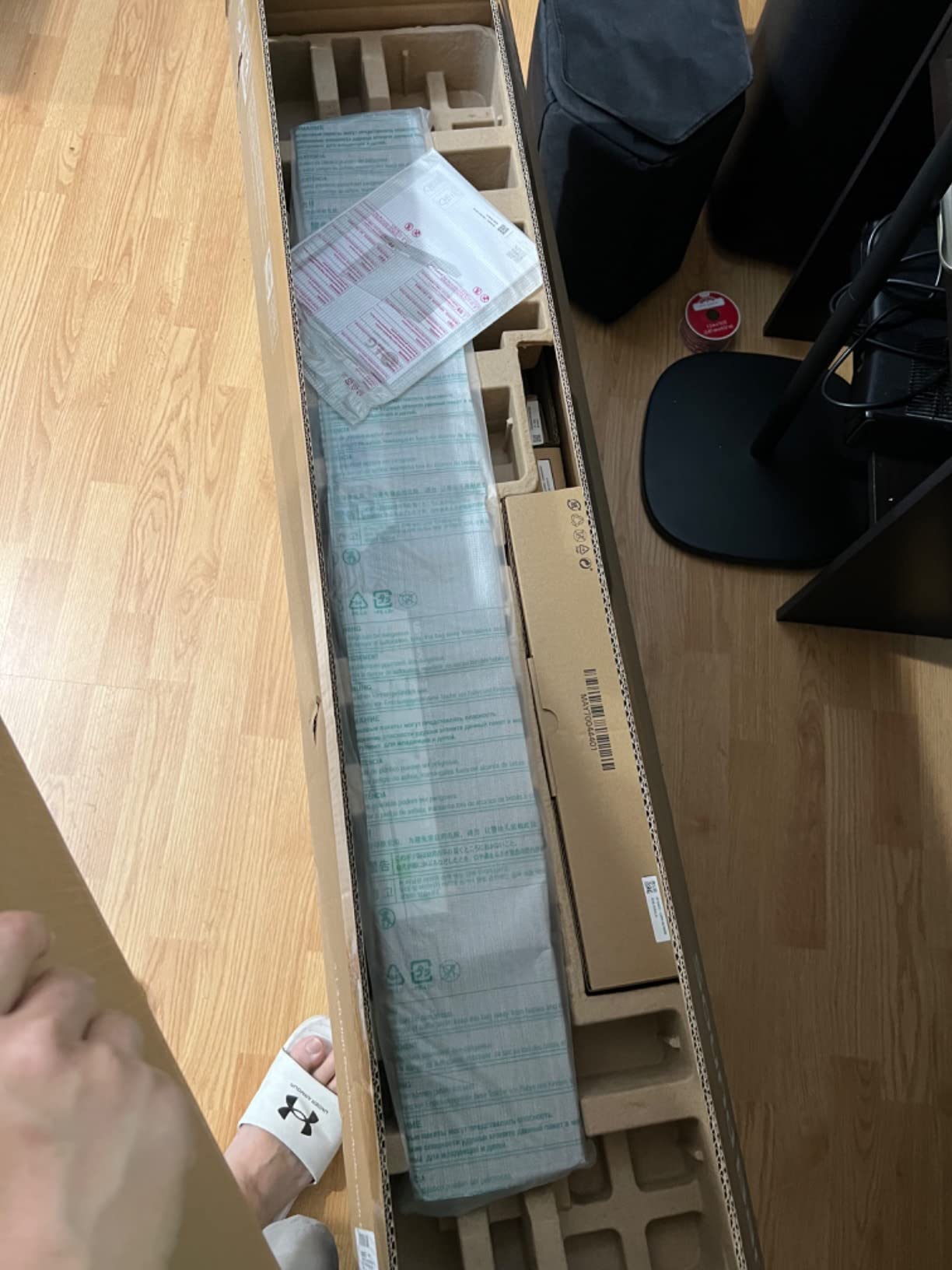 LG SC9S 3.1.3-Channel Perfect Matching Soundbar to the OLED evo C Series TV, Dolby Atmos, Wow Orchestra, WOWCAST Built-in with Wireless Dolby Atmos, Rear Speaker Ready, Wireless Subwoofer customer photo 1
