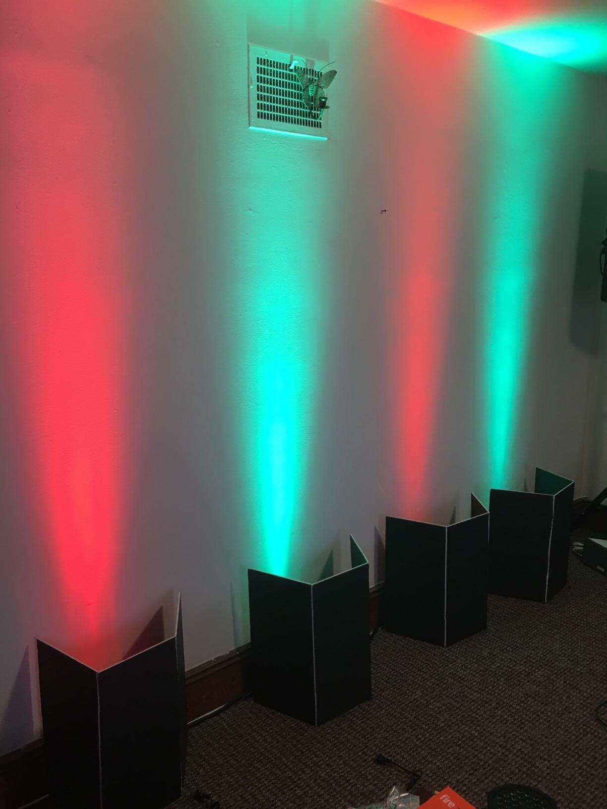 Litake DJ Par Lights, RGB 36 LED Stage Lights Sound Activated,Remote & DMX Controlled LED Uplights,7 Modes Uplighting for Dance Party Church Wedding Birthday Holiday Music Show-8 Pack customer photo 2