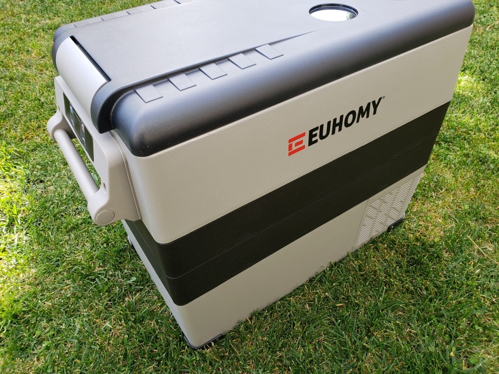 EUHOMY 48QT 12 Volt Refrigerator, -4℉~68℉ Portable Freezer for Car | No Ice Needed, 12V&100-240V, Compressor Cooling, ECO/MAX Modes, 3-Level Battery Protection, Truck/Travel/Home Use,Low Noise customer photo 2