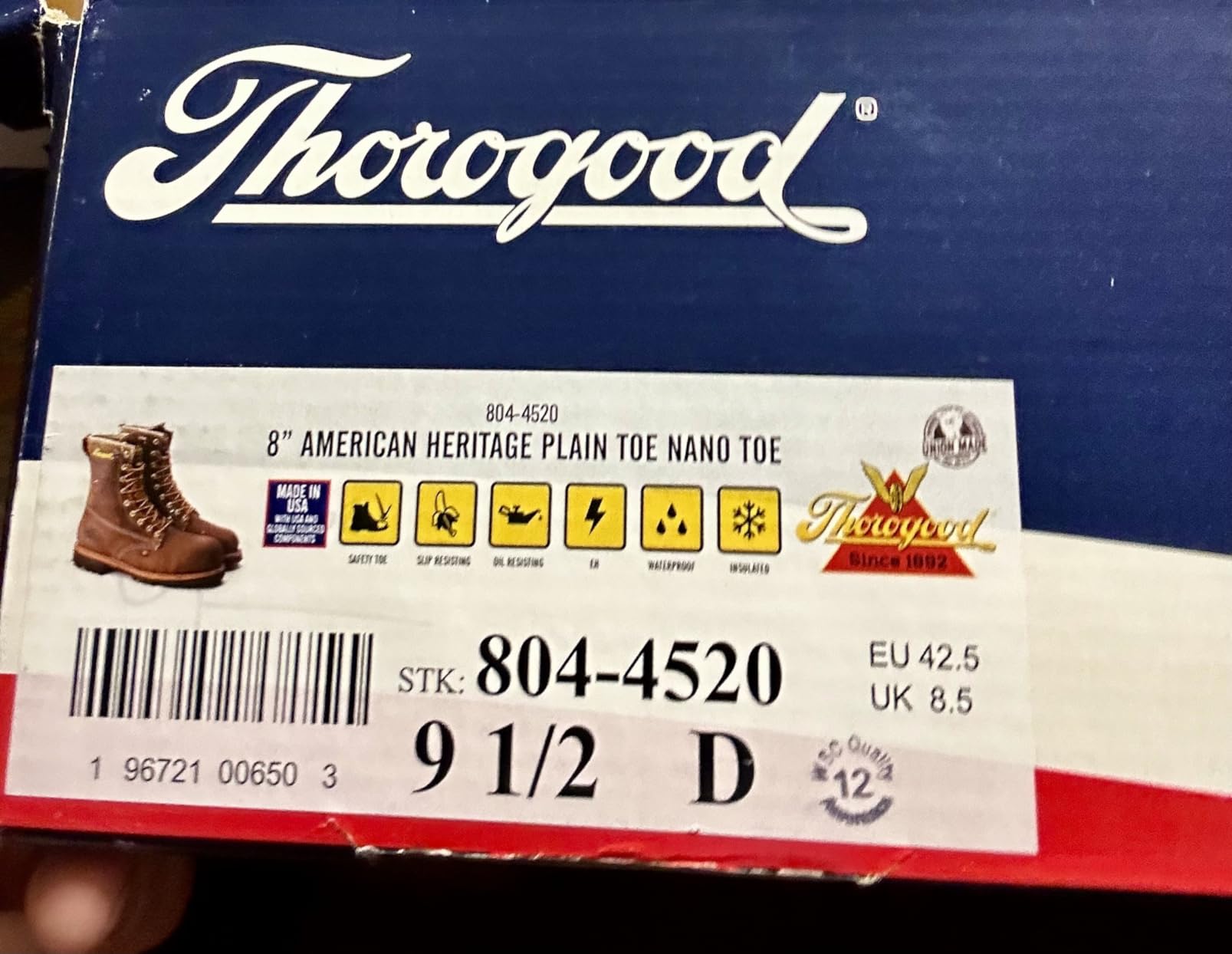 Thorogood American Legacy 8