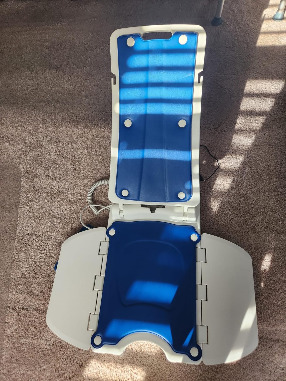 Phoenix Premium Power Chair Lift Floor Lift. Push Button Assist Helps Users up from the Floor and to Stand Up Again. 310 lbs. Designed, Stocked, Serviced in the USA customer photo 1