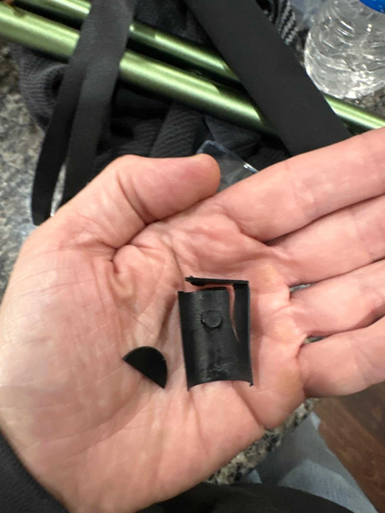 HUNTPAL Hunting Monopod Shooting Tripod Stick Gun Rifle Rest | Tiltable and Horizontally Rotatable Tri-Stand Tripod Base, 21