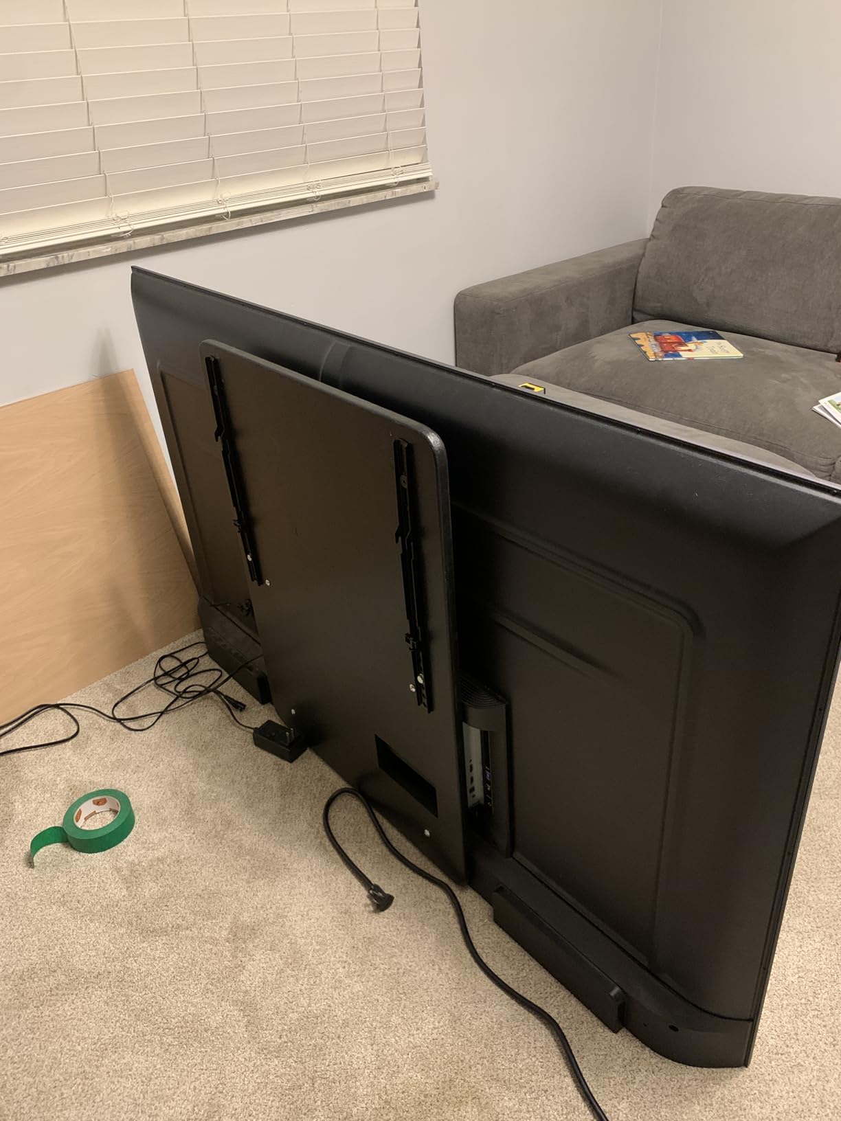 VIVO Motorized Large TV Stand for 37 to 77 inch Screens, MOUNT-E-UP80D customer photo 2