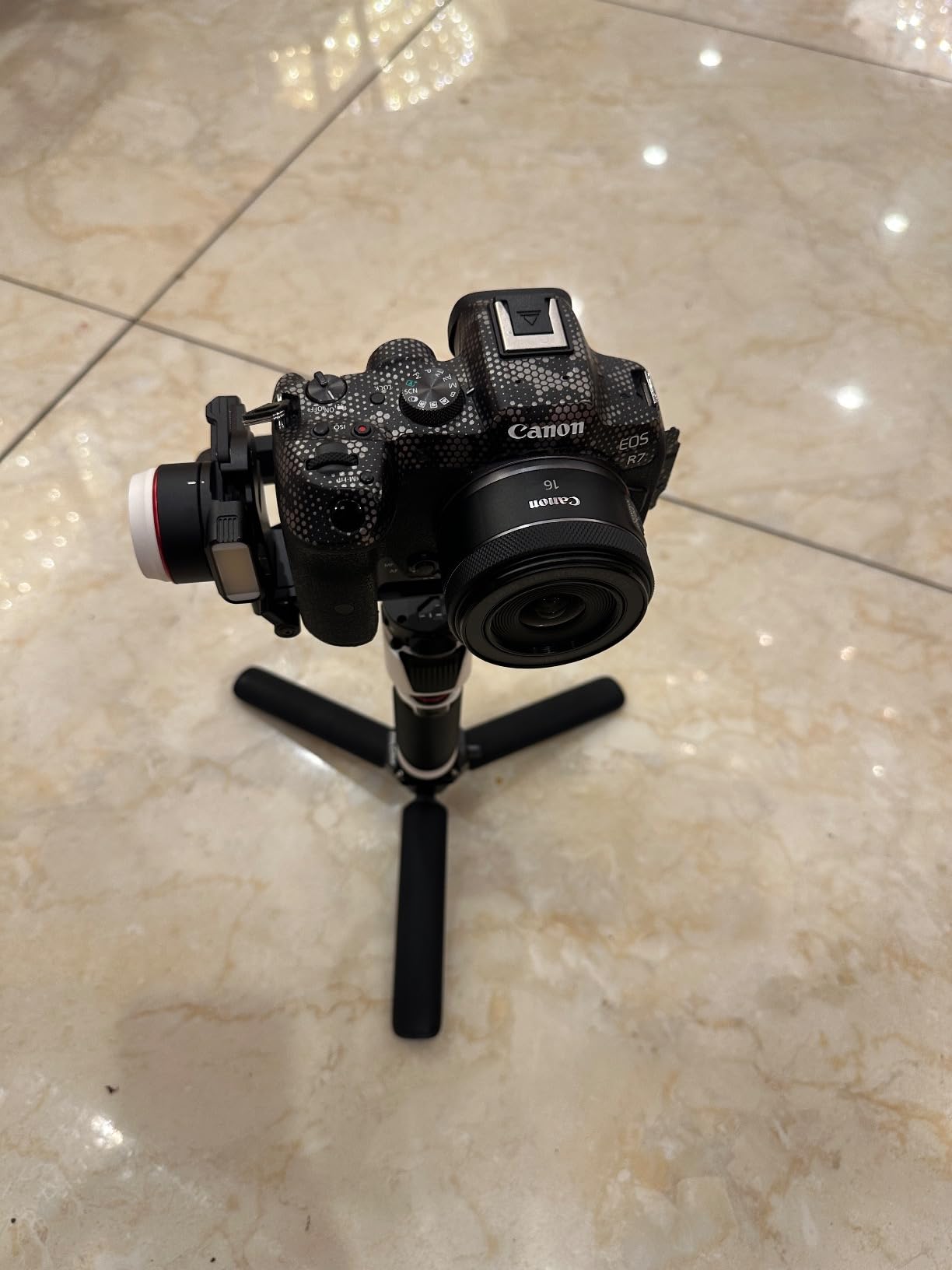 Zhiyun Crane M3S Handheld Gimbal 3-Axis Stabilizer All in One Design for Mirrorless Cameras Like Sony, Canon, Smartphone Like iPhone, Samsung, Action Cameras Like GoPro (Crane M3 Upgrade Version in 2023) customer photo 2