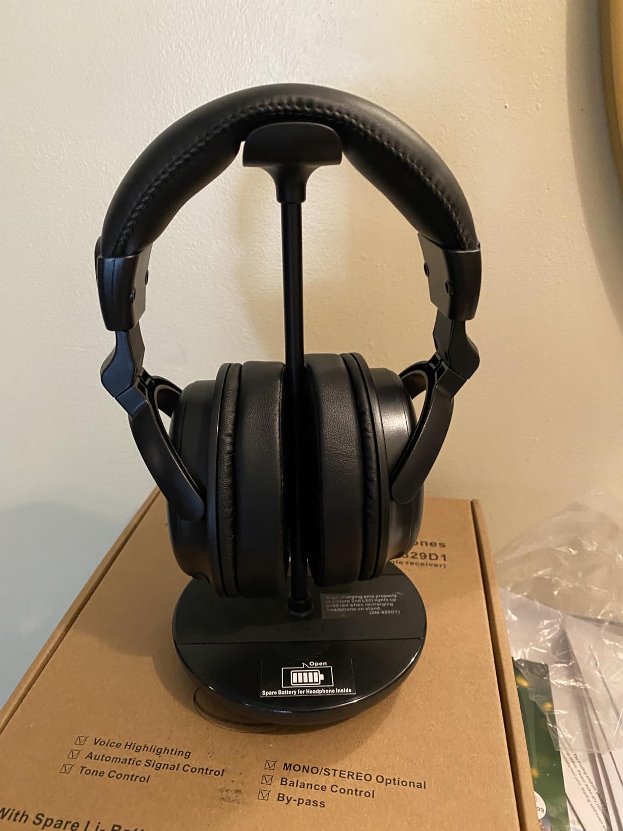 SIMOLIO Wireless TV Headphones for Seniors Hard of Hearing Bluetooth for PC customer photo 2