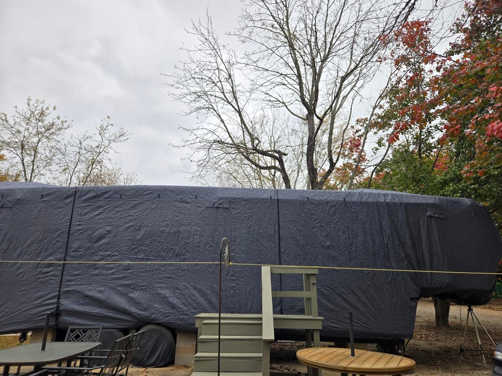 Fonzier RV Cover, Heavy Duty 9 Layers Travel Trailer Cover, 26-28FT customer photo 1