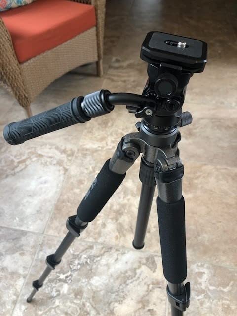 NEEWER Tripod Fluid Head with +/-10° Leveling Base(37mm Dia.), Metal, GM27 customer photo 1