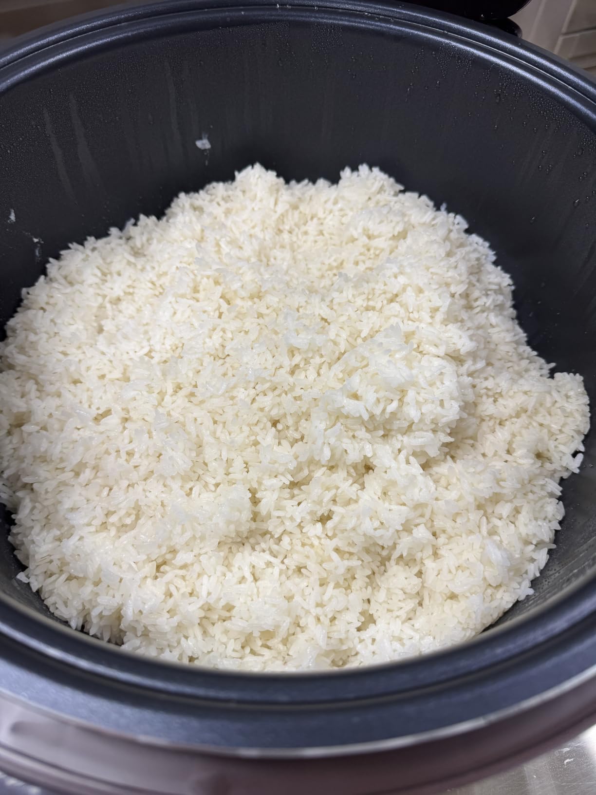13.8 QT Large Commercial rice cooker 65 cups cooked 32 cups uncooked rice Commercial Electiric Rice Warmer for 18-28 people, with One-Touch Operation customer photo 2