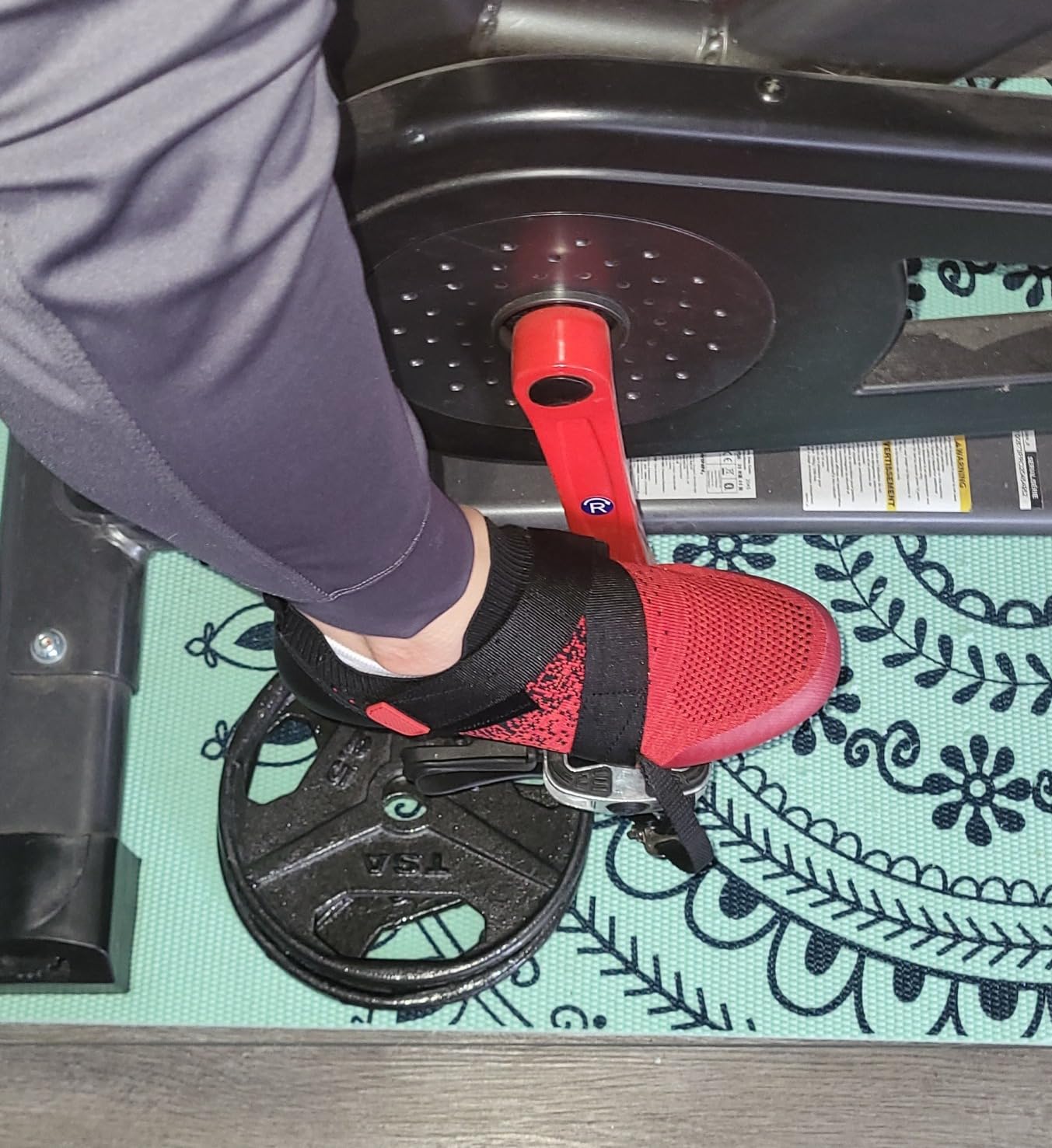 VikoViren Unisex Cycling Shoes Compatible with Peloton Bike & SPD customer photo 2