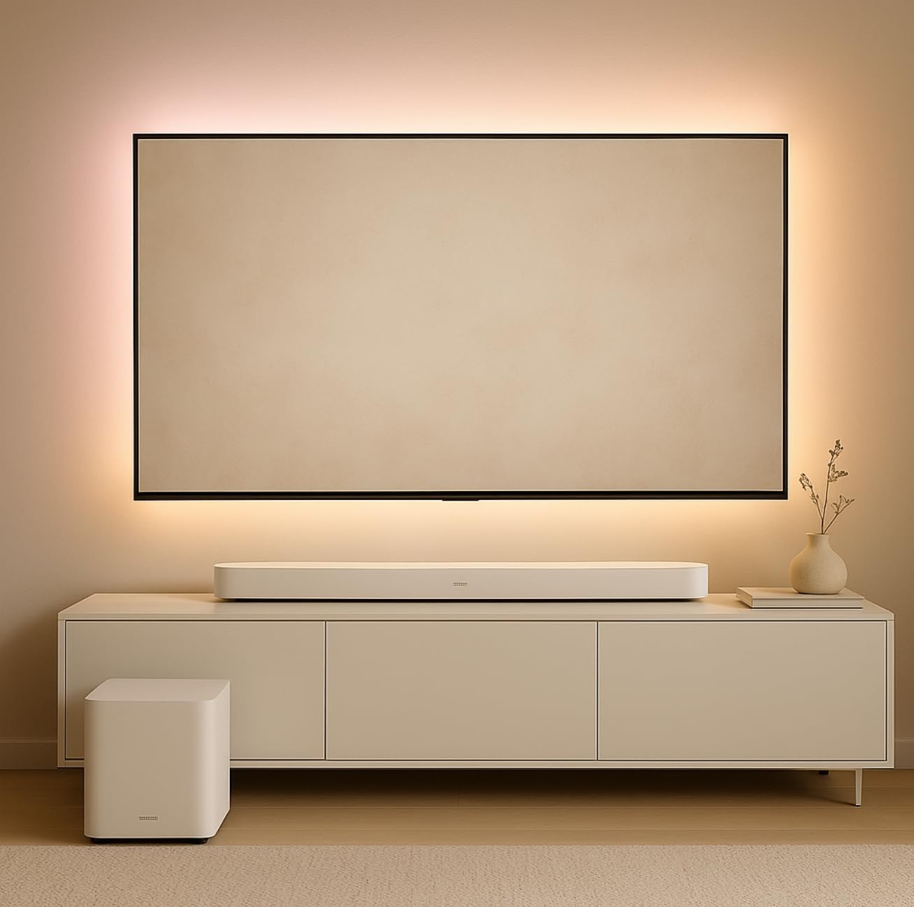 Bose Smart Ultra Dolby Atmos Soundbar, All-in-One Surround Sound System for TV, A.I. Dialogue Mode, Alexa and Google Voice Control, HDMI eARC, Black | Includes HDMI eARC cable, optical cable and remote for home theater, movies and clear dialogue customer photo 1