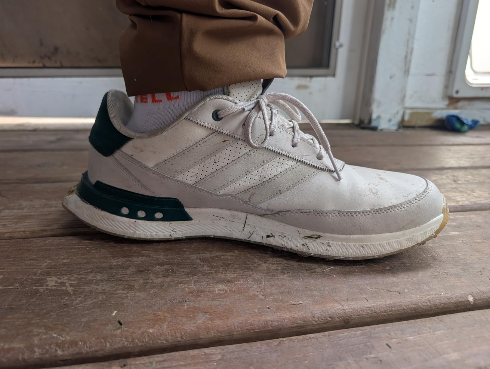 adidas Men's S2G '24 Spikeless Leather Golf Shoes customer photo 2