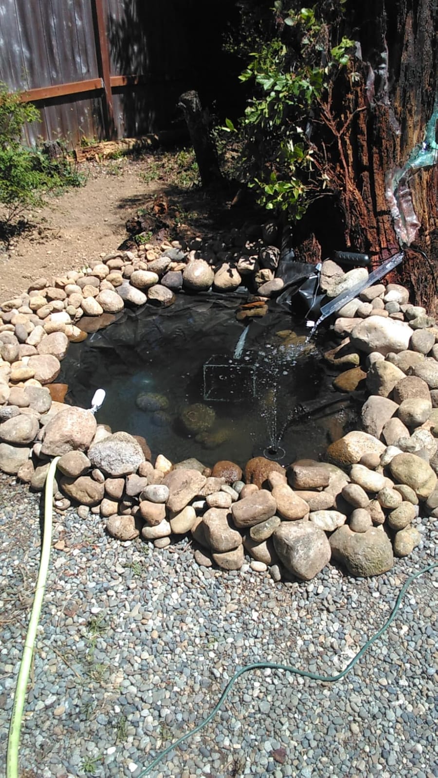 7 x 10 FT Pond Liner, 20 Mil HDPE Pond Liners for Outdoor Ponds customer photo 2