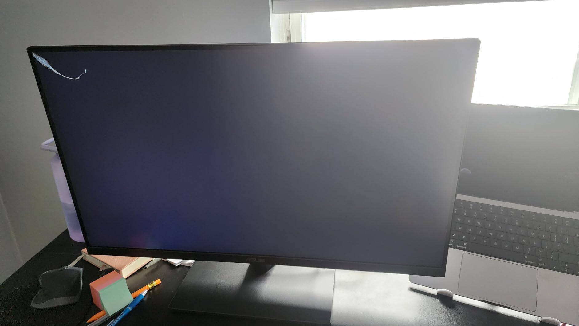 ASUS VP327Q 32 Inch 4K UHD Computer Monitor, HDMI, DisplayPort, Speakers customer photo 1