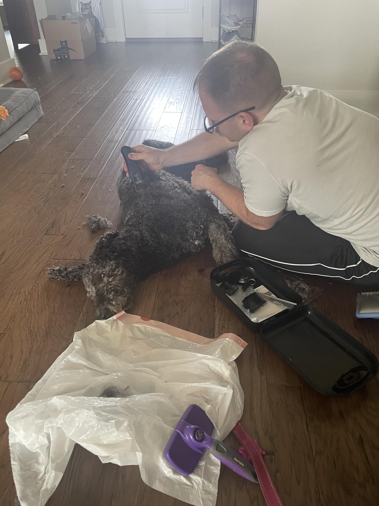 Wahl Power Pro Lithium Ion Rechargeable Cordless Dog Grooming Clipper Kit | Heavy Duty Cordless Electric Dog Clippers For Grooming Thick Coats At Home - Model 3024675 customer photo 1