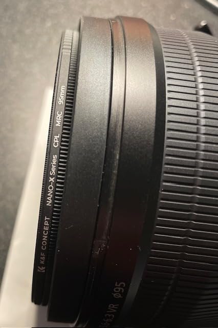 K&F CONCEPT 72mm Circular Polarizer Lens Filter with 28 Multi-Layer Coated customer photo 1