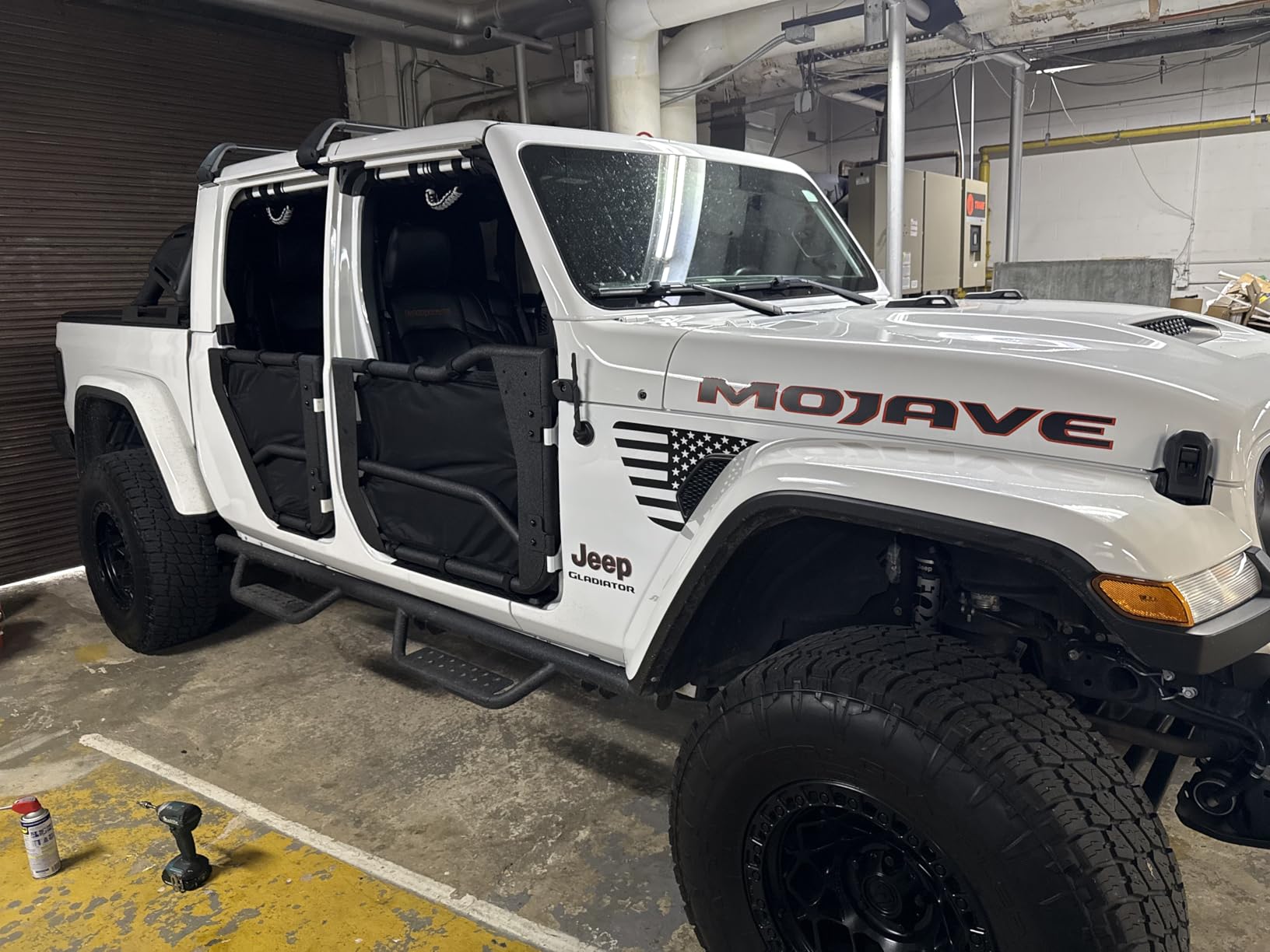 Hooke Road Mesh Half Door for 2018-2025 Jeep Wrangler JL Gladiator JT customer photo 1