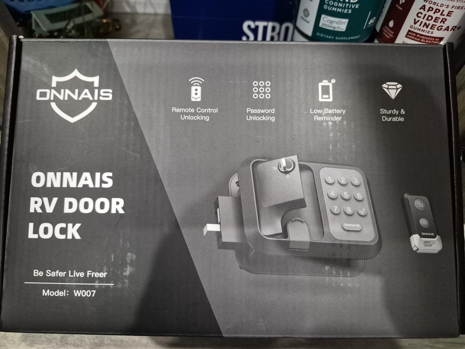 ONNAIS Keyless RV Door Lock - Fits Most Trailers & 5th Wheels customer photo 2