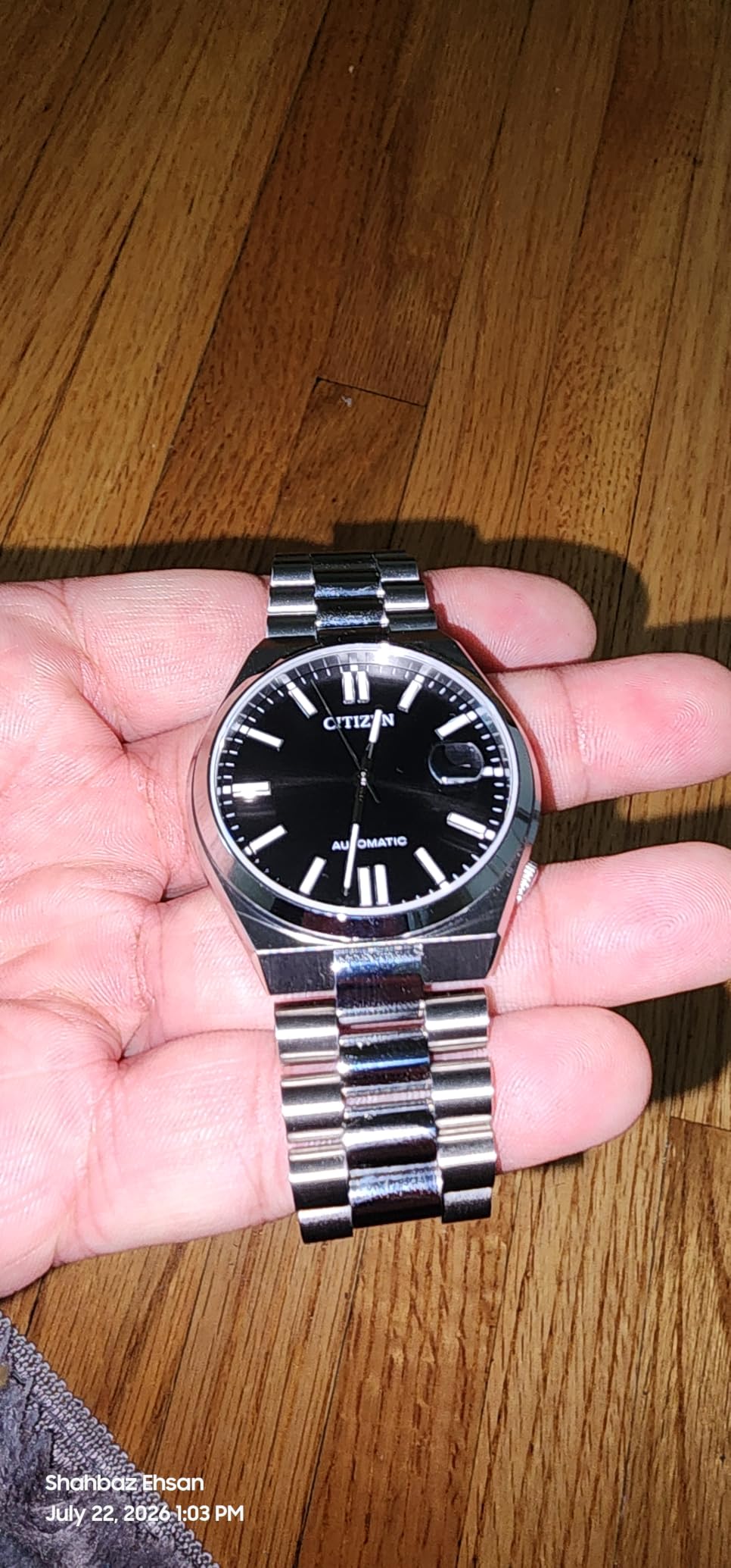 Men's Automatic Tsuyosa Sport Luxury Watch customer photo 1
