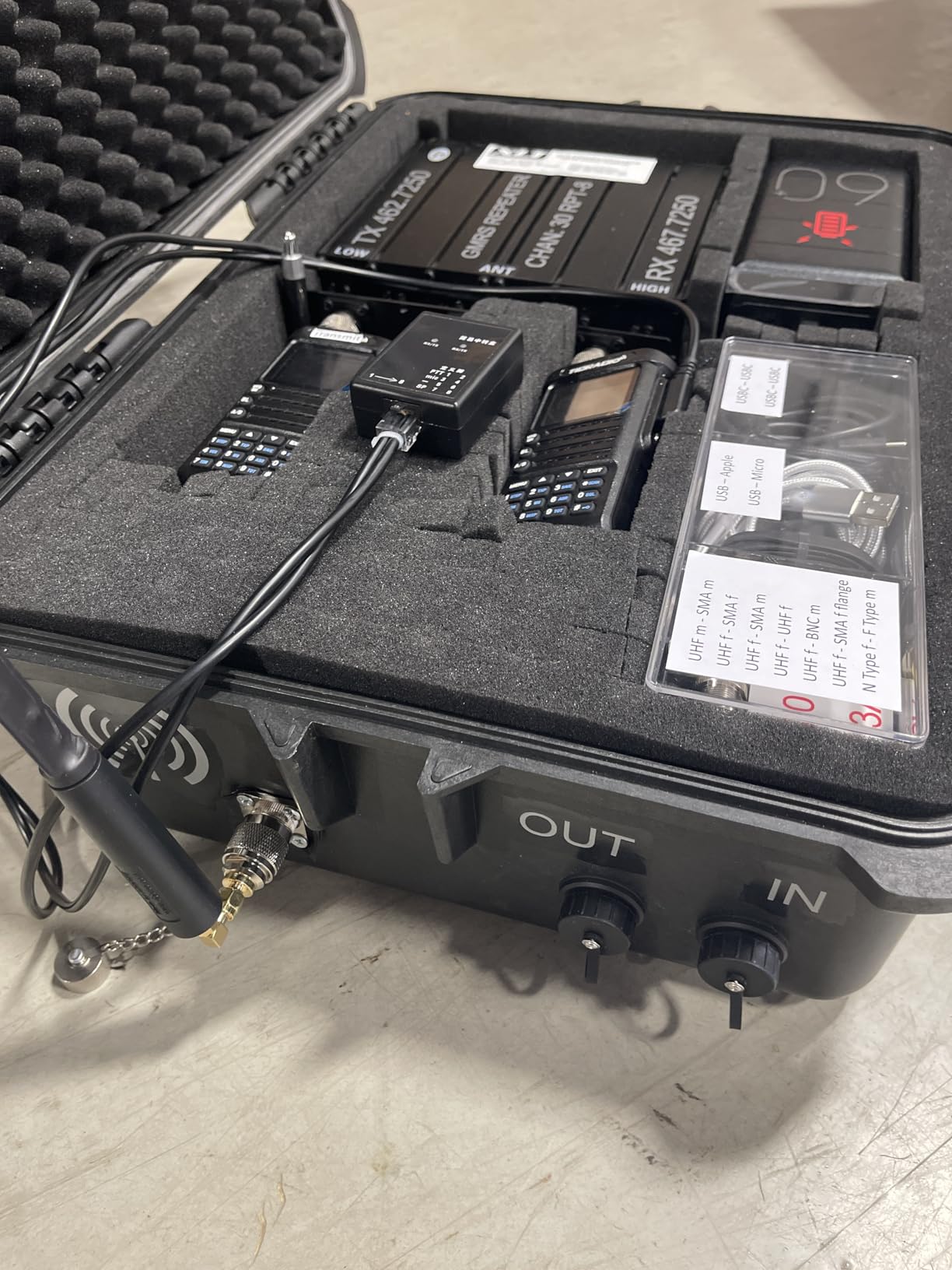 ZEZEFUFU Two-Way Relay Walkie Talkie Repeater Box RX/TX for Baofeng UV-5R Accessories 5MHz U-V V-U Cross Band Walkie Talkie Repeater customer photo 2