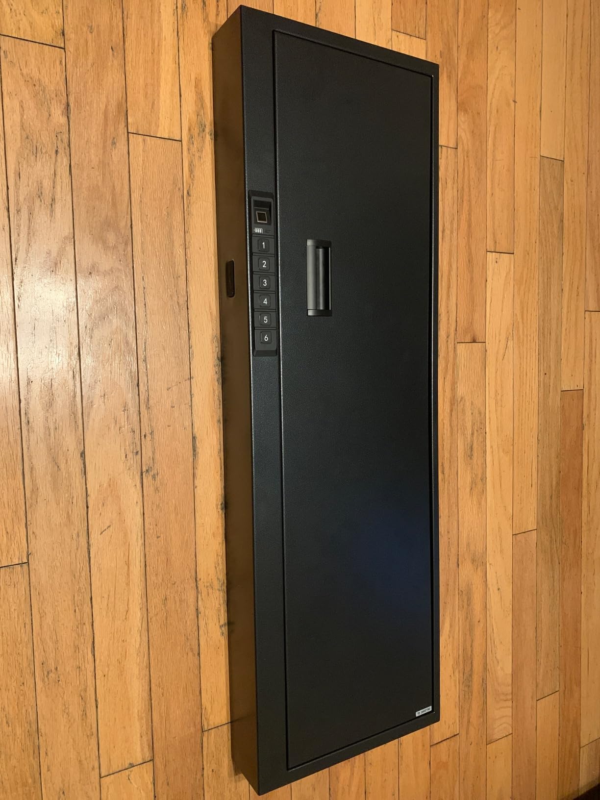 Biometric Gun Safe for Rifle, Shotguns, Pistols, Compact Long Gun Safe, Quick Access Fingerprint Gun Safe Firearm Case- Upgraded Biometric/Keypad/Key Access customer photo 2