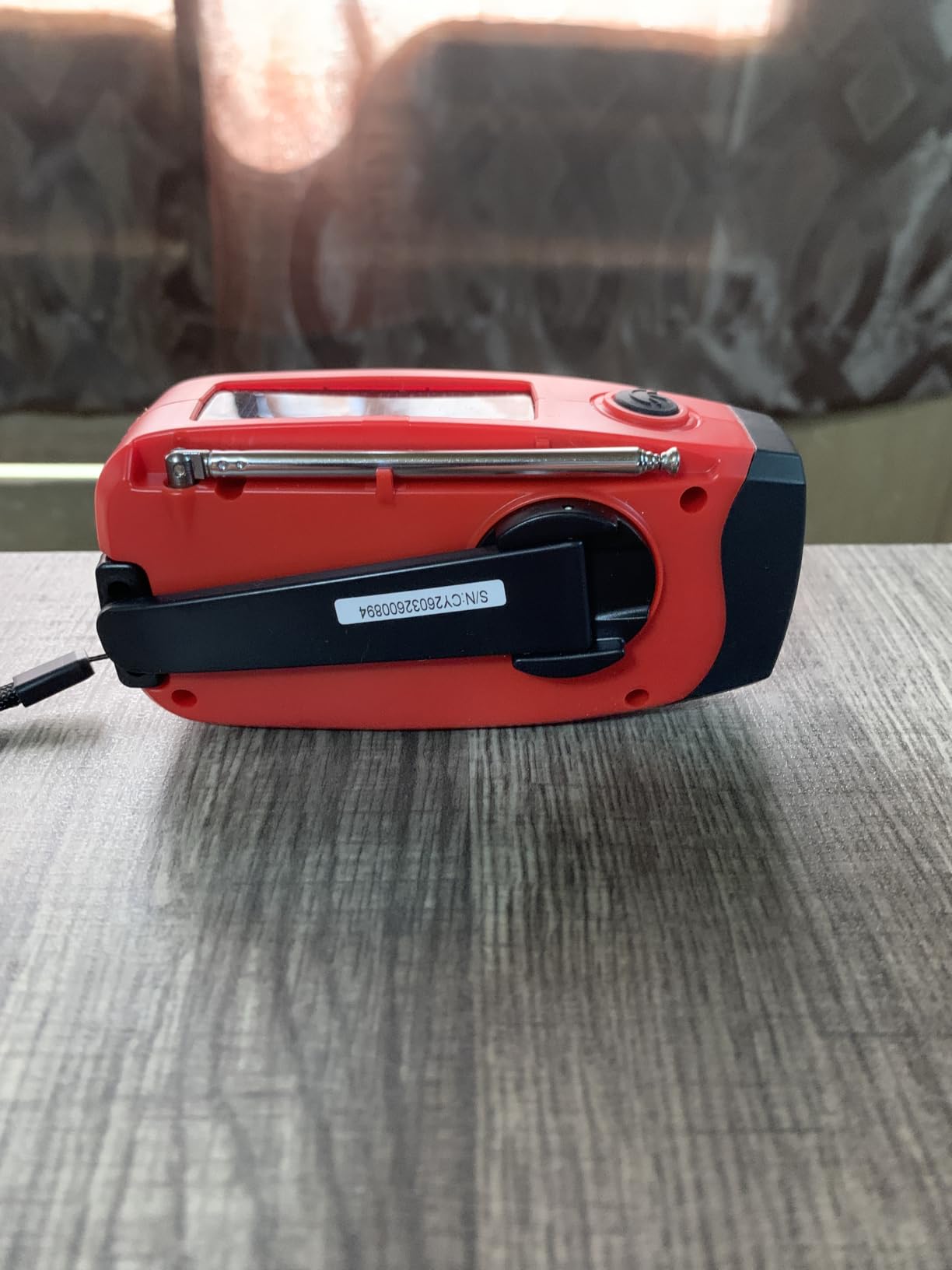 Emgykit Hand Crank Radio with AM/FM/NOAA Weather Band,for Emergencies customer photo 2