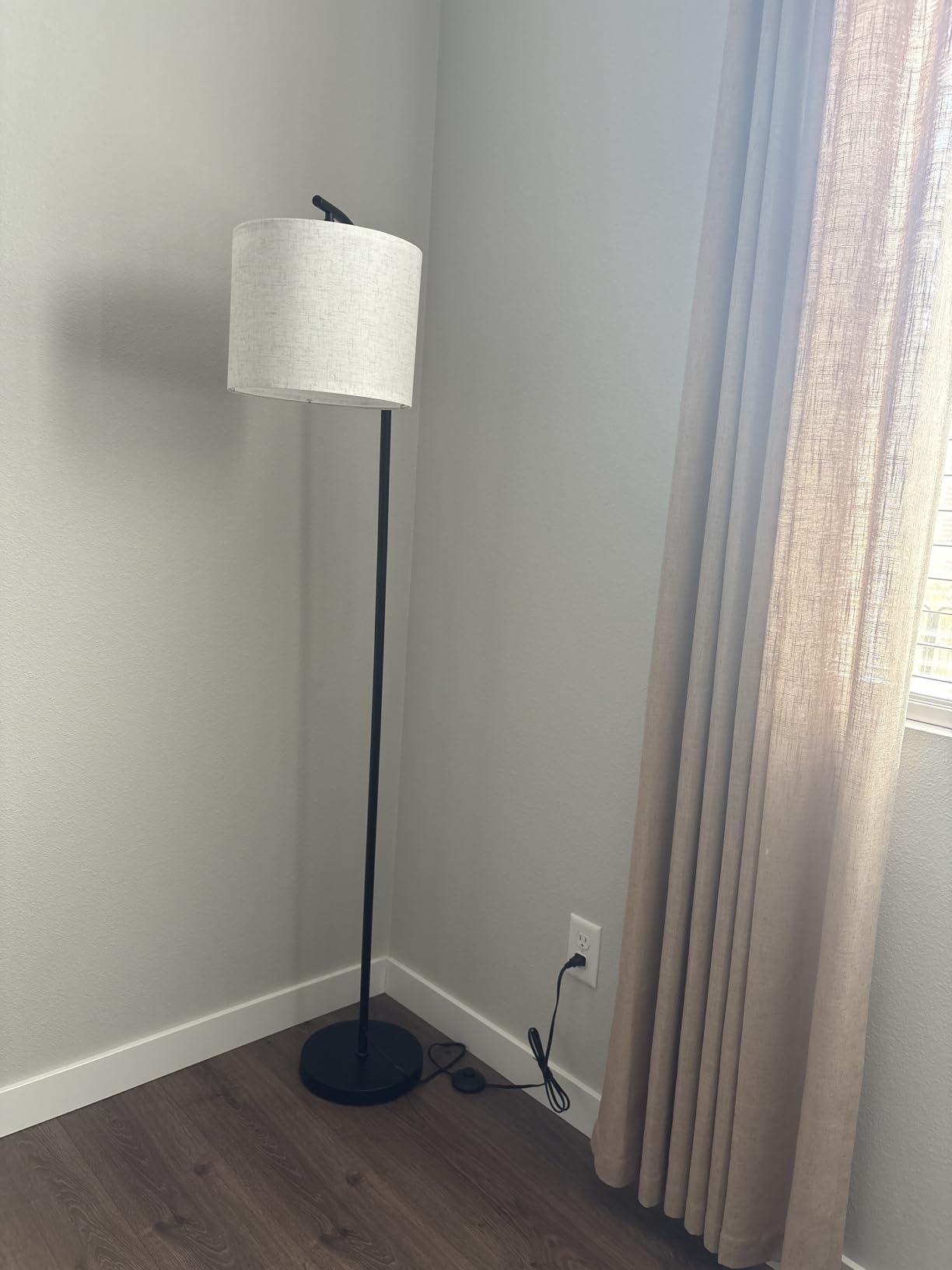 SUNMORY Arc Floor Lamp, Modern Floor Lamp with 3 Color Temperatures Bulb customer photo 1