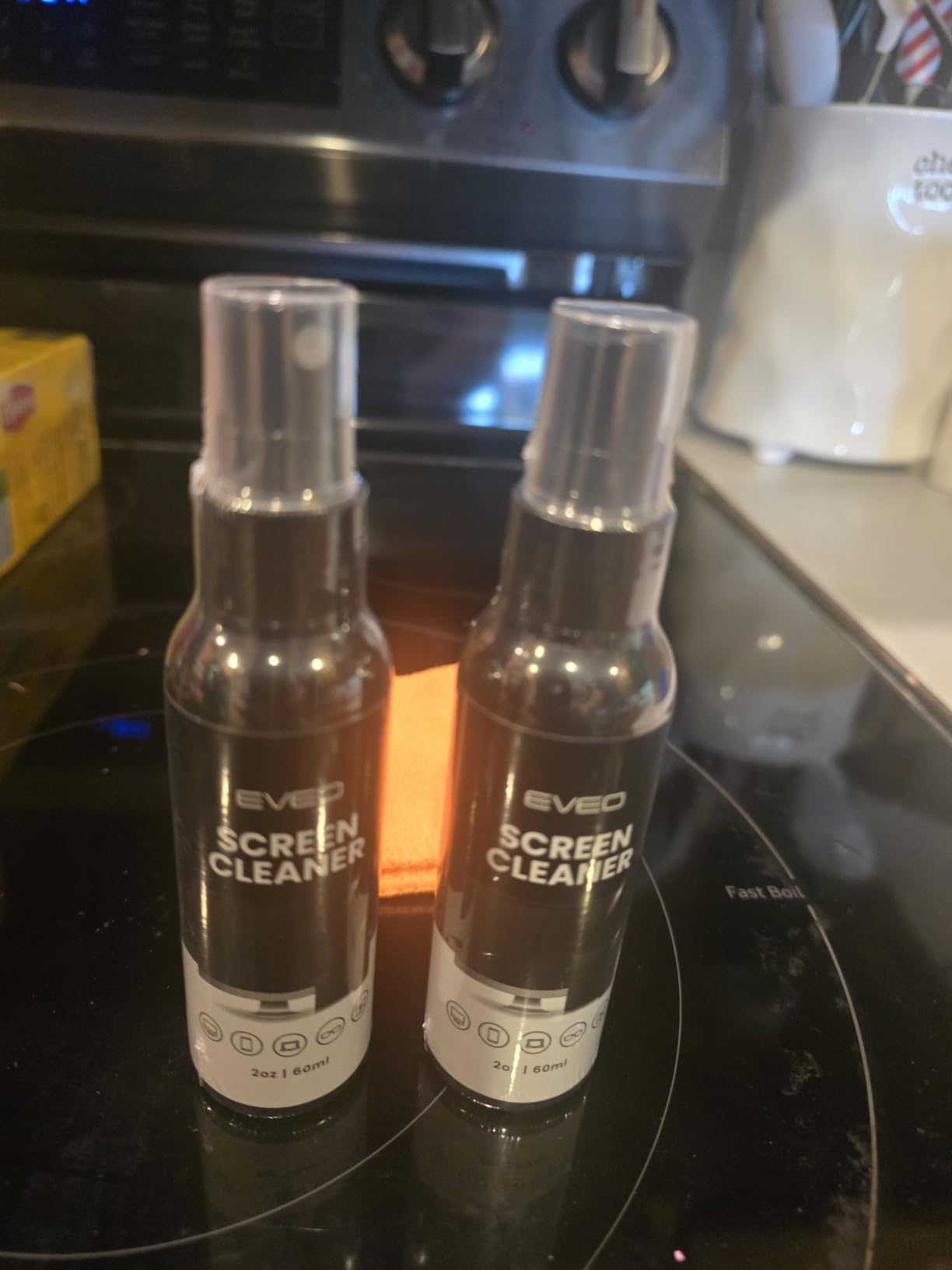 Screen Cleaner Spray - TV Screen Cleaner Spray and Microfiber Cloth kit, Computer Screen Cleaner & Car Screen Cleaner for TV, Monitor, Laptop, MacBook, iPad, iPhone and Electronic Devices - 2 Pack customer photo 2