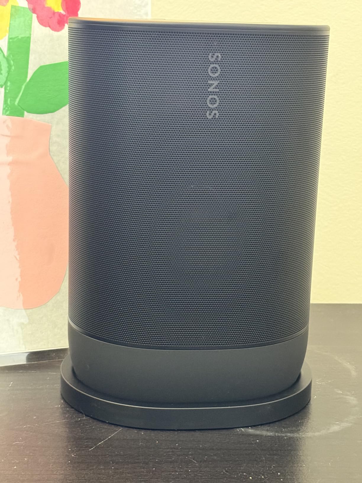 Sonos Move 2 - Black - Wireless Portable Bluetooth Speaker | 24-Hr Battery | IP56 Water & Dust Resistant | USB-C Charges Your Phone | WiFi | Trueplay | Deep, Dynamic Bass customer photo 2