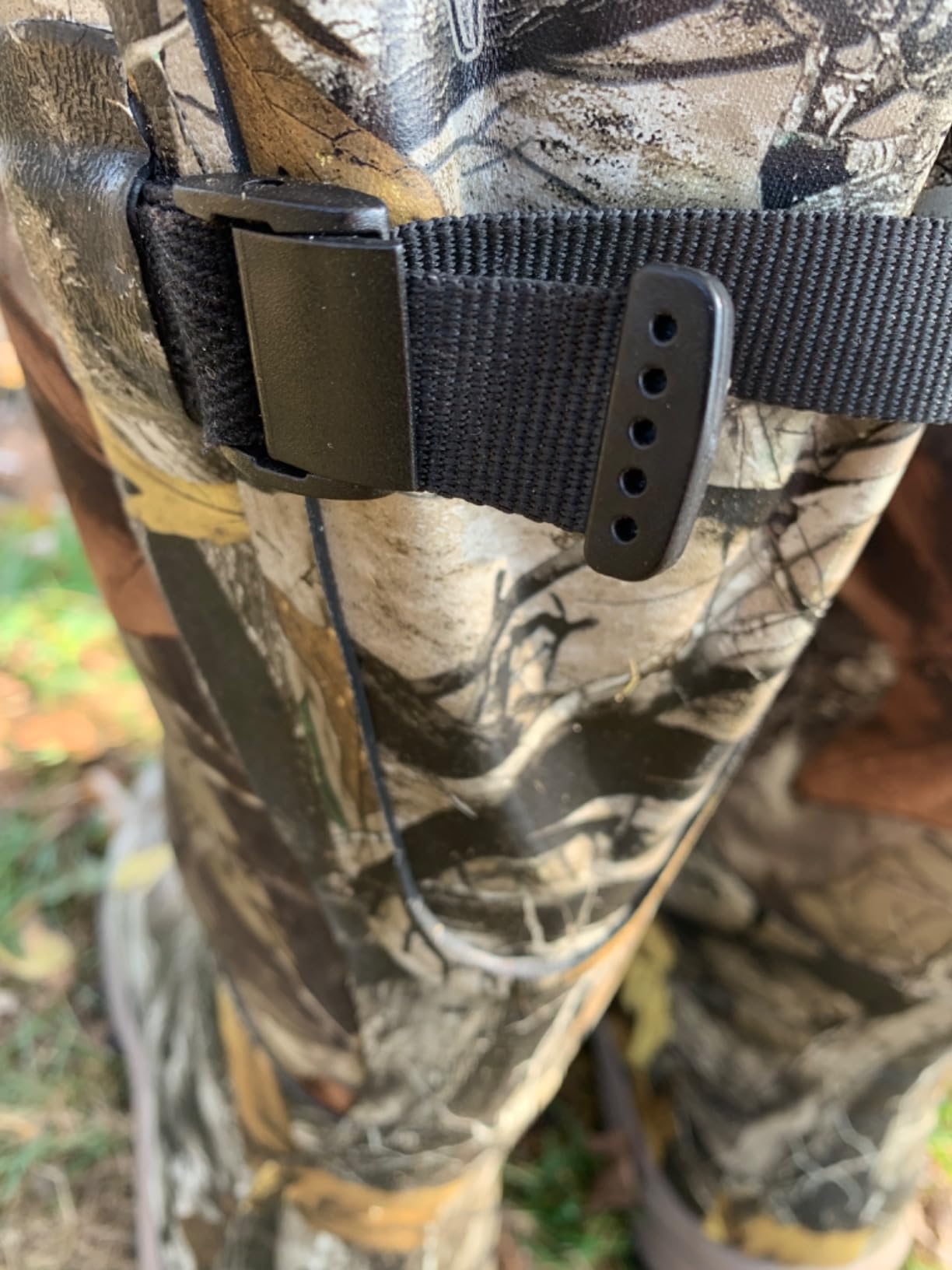 Hunthor Hunting Boots for Men, Waterproof Insulated 6mm Neoprene Rubber Boots for Hunting and Outdoor Activities (Camo) customer photo 1