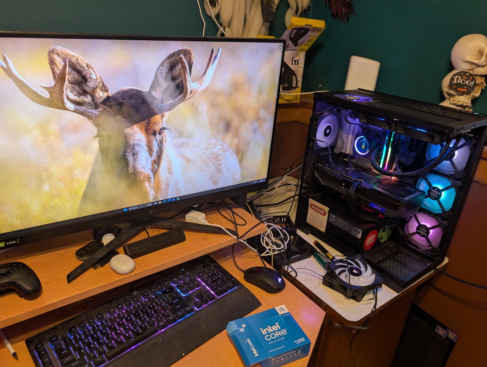 Intel® Core™ i5-14600KF New Gaming Desktop Processor 14 cores (6 P-cores + 8 E-cores) - Unlocked customer photo 1
