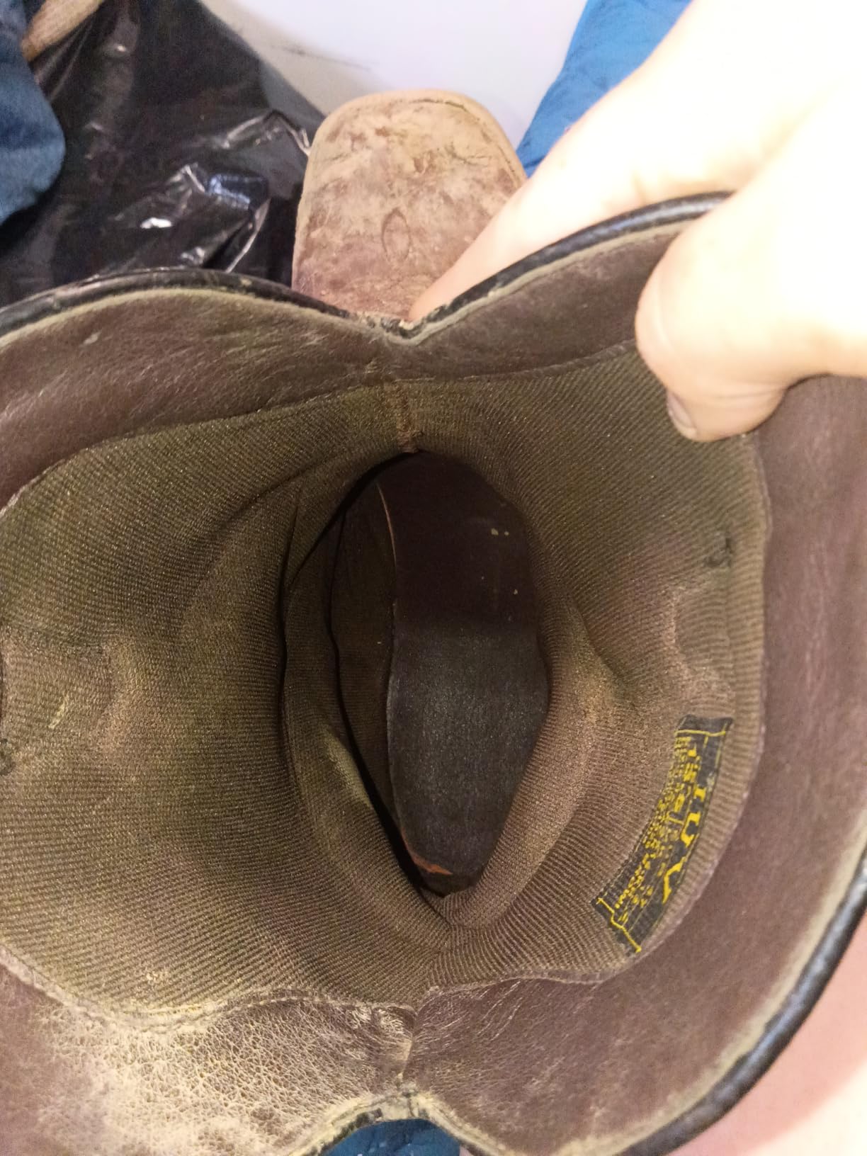 IUV Cowboy Boots For Men with Wide Square Toe Western Retro Boot customer photo 2
