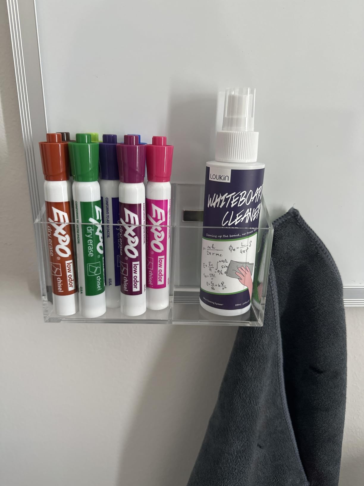 BEYGORM Magnetic Dry Erase Marker Holder for Whiteboard & Refrigerator customer photo 1